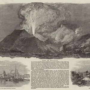 Etna in Eruption (engraving)