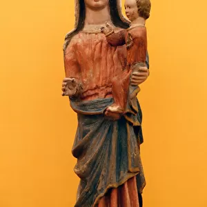 Evora Museum. Virgin and Child. Our Lady of Poverty. 15th / 16th century. Portugal