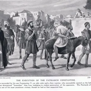 The execution of the patriarch Constantine