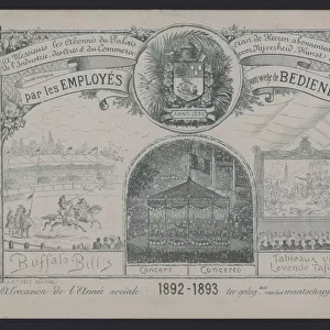 Exhibition, Belgium, 1892-1893 (litho)