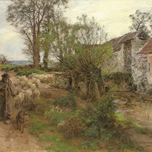 Exit of the Herd of Chailly Street; Sortie du troupeau du rue Chailly