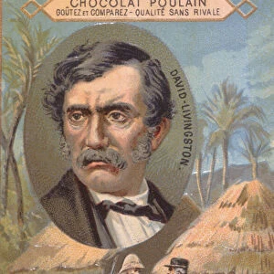 The explorer David Livingstone (1813-73) and his meeting with Stanley (1840-1904