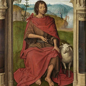Exterior panel of the Triptych of Jan Floreins, 1479 (oil on panel)
