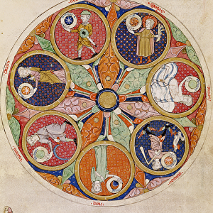 F. 56r Table of Planets (vellum)