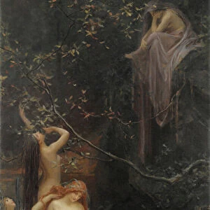 Fairies by the Brook, 1895 (oil on canvas)