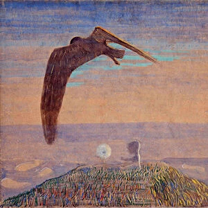 Fairy Tale II par Ciurlionis, Mikalojus Konstantinas (1875-1911). Tempera on paper, size : 62, 2x71, 9, 1907, State M. Ciurlionis Art Museum, Kaunas