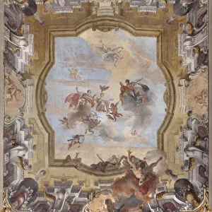 The Fall of the Demons, Stories of Scipio, 1731 (fresco)
