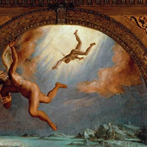 The Fall of Icarus, detail (Painting, 1570-1572)