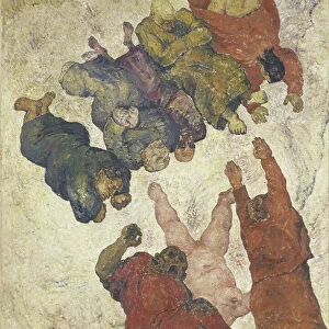The Fall of the Saints, 1933 (oil on canvas)