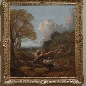 The Fallen Tree, probably between 1750 and 1753 (oil on canvas)