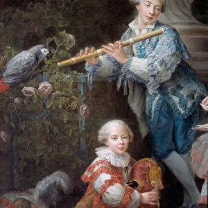 The family of Louis Francois du Bouchet, Marquis de Sourches