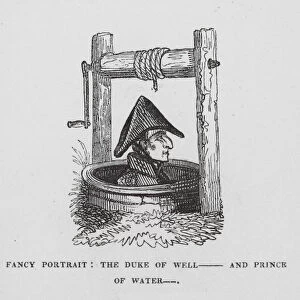 Fancy Portrait, the Duke of Well, and Prince of Water (engraving)