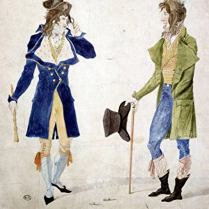 Fashion: Costumes of the incredible during the French Revolution, 1792