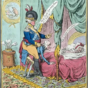 Fashionable Jockeyship, published by Hannah Humphrey, 1796 (coloured engraving)