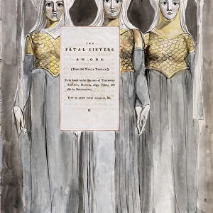 The Fatal Sisters, design 67 from The Poems of Thomas Gray, 1797-98 (w / c
