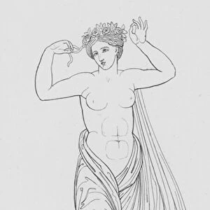 Female Dancer (engraving)