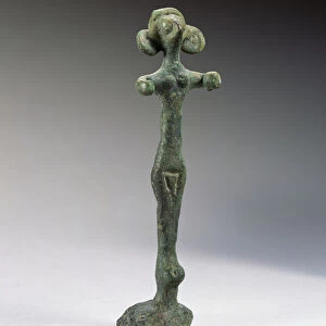 Female figure, early 2nd millennium BC (bronze)