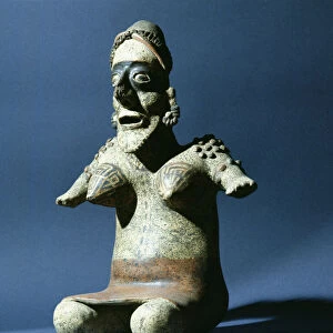 Female Statuette from Nayarit, Mexico, 300 BC - 500 AD (ceramic)