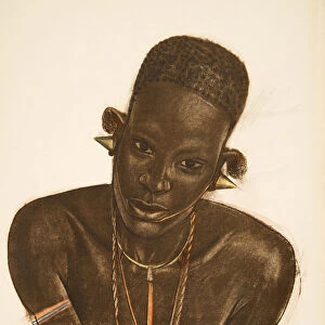Femme M Gogo (Dodoma), from Dessins et Peintures d Afrique