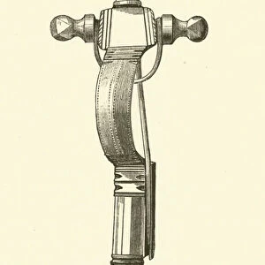 Fibula, of a type common in Sweden and Norway (engraving)