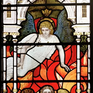 The Fiery Furnace, 1881-83 (stained glass)