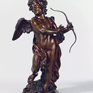 A Figure of Cupid, c. 1700 (bronze)