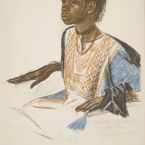 Fillette Bornou (Fort Lamy), from Dessins et Peintures d Afrique