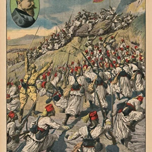 A fine feat of arms in Morocco, General Gouraud capturing the camp of Roghi, back