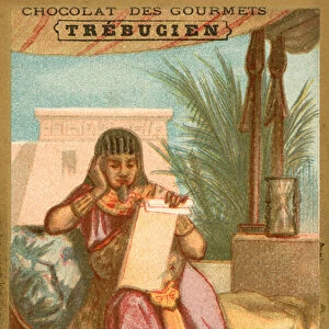 The first hourglass (chromolitho)