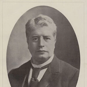 The First Prime Minister of the Australian Commonwealth, the Honourable Edmund Barton, QC (b / w photo)