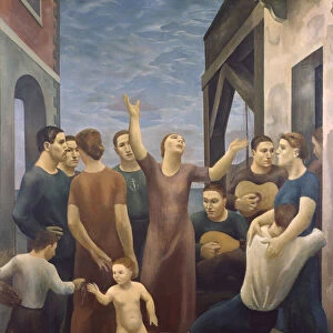 Fishermen of the Holy Spirit (oil on canvas)