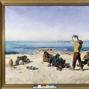 The fishing lunch or La Regalade, 1882 (oil on canvas)