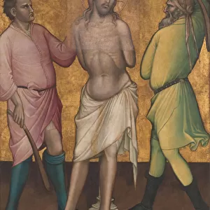 The Flagellation, c. 1395-1400 (tempera on canvas, gold ground)