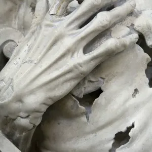 Flayed, or The Skeleton, detail (stone) Flayed, or The Skeleton, detail (stone)