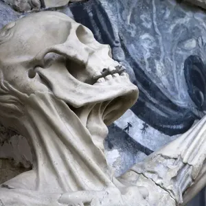 Flayed, or The Skeleton, detail (stone) Flayed, or The Skeleton, detail (stone)