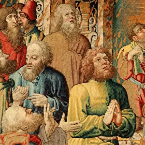 Flemish tapestry. Passion of Jesus (Pasion de Cristo o Pasion del Senor Pentecostes). National Heritage (Patrimonio Nacional) inv 10005817