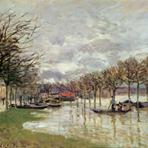 Flooding on the Road to Saint Germain, 1876