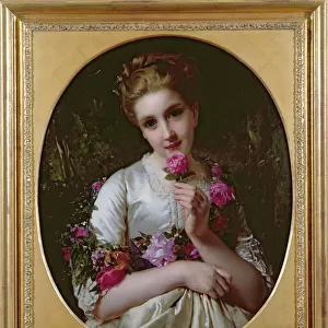 Flora, 1872 (oil on canvas)