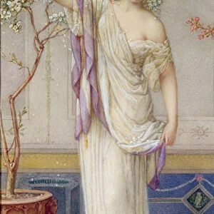 Flora, 1873 (w / c)