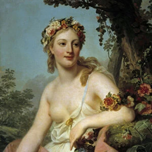 The Flora of the Opera Painting by Alexandre Roslin (1718-1793) 18th century Sun