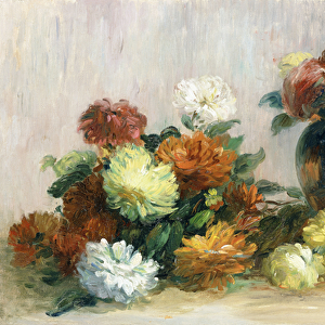 Flower Wreaths, c. 1880 (oil on canvas)