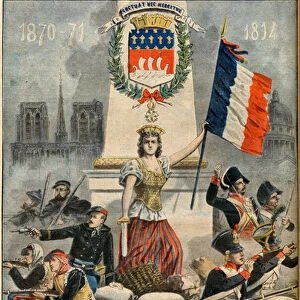 fluctuat nec mergitur - Cross of the town of Paris is introduced in coat of arms of Paris