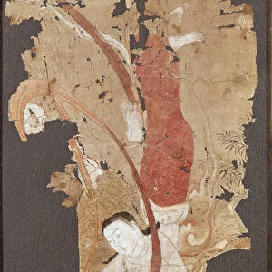 Flying genie or, Apsaras, from Dunhuang, Gansu Province, 9th-10th century (painting