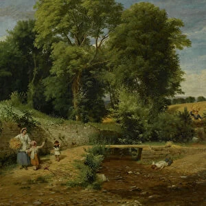 The Ford, 1860 (oil on canvas)