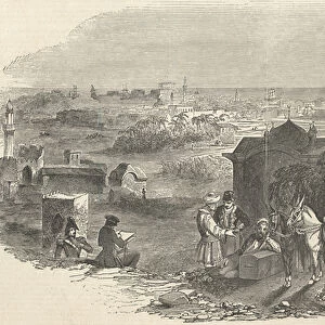 Foreign Corn Ports, Alexandria, from The Illustrated London News, 19th December 1846