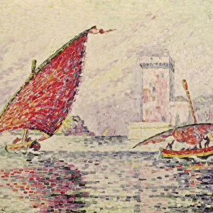 Fort Saint-Jean, Marseilles, 1907 (oil on canvas)