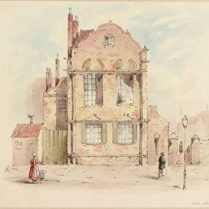Forth House, Newcastle upon Tyne, 1843 (pencil & w / c on paper)