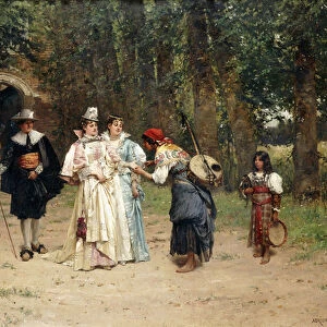 The Fortune Teller, 1878 (oil on canvas)