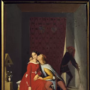 Francesca Da Rimini and Paolo Malatesta, 1814 (oil on canvas)