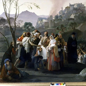 Francesco Hayez (1791 - 1882): The refugees of Parga (1826 - 1831